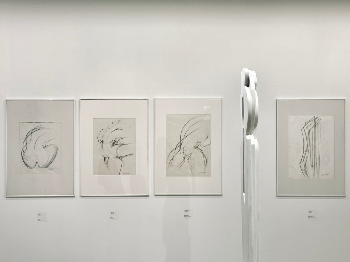 Studies and sculpture by Athena Politopoulou-Kargsten, Deree, 2023