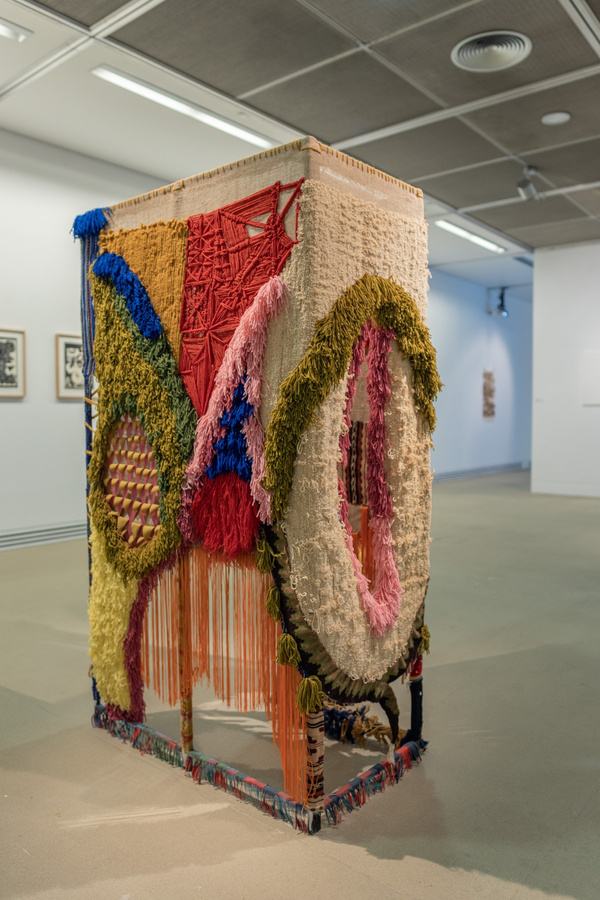 Textile work, Weaving Worlds, 2022